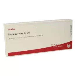 NUCLEUS ruber GL D 8 Ampullen, 10X1 ml