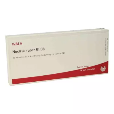 NUCLEUS ruber GL D 8 Ampullen, 10X1 ml