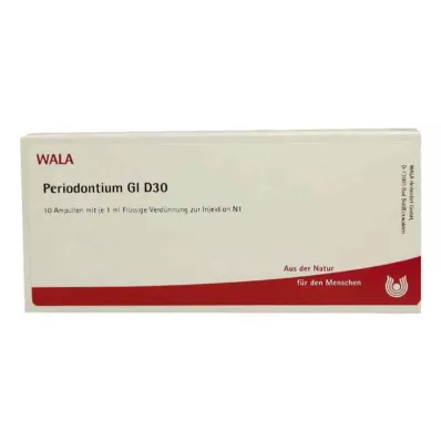 PERIODONTIUM GL D 30 Ampullen, 10X1 ml