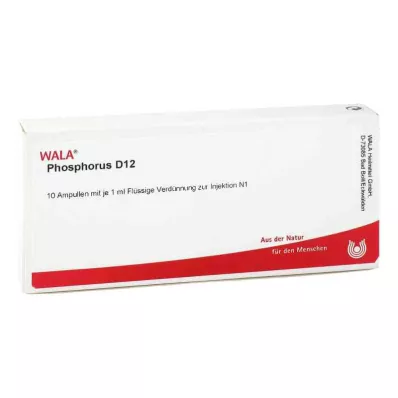 PHOSPHORUS D 12 Ampullen, 10X1 ml PHOSPHORUS D 12 Ampullen, 10X1 ml
