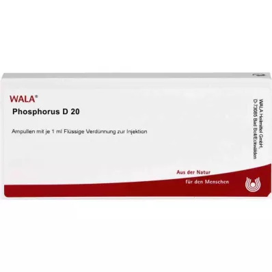 PHOSPHORUS D 20 Ampullen, 10X1 ml PHOSPHORUS D 20 Ampullen, 10X1 ml