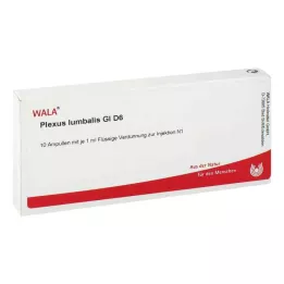 PLEXUS LUMBALIS GL D 6 Ampullen, 10X1 ml