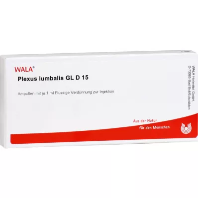 PLEXUS LUMBALIS GL D 15 Ampullen, 10X1 ml