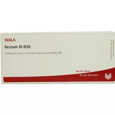 RECTUM GL D 30 Ampullen, 10X1 ml