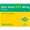 ZINK VERLA OTC 20 mg filmomhulde tabletten, 100 stuks