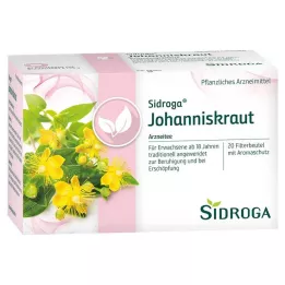 SIDROGA Sint-janskruid thee filterzakje, 20X1.75 g