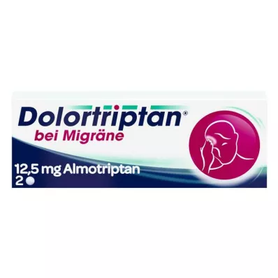 DOLORTRIPTAN voor migraine Filmomhulde tabletten, 2 st