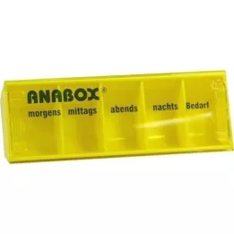 ANABOX Dagdoos geel, 1 stuk