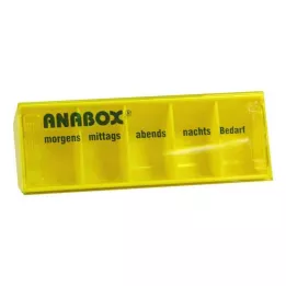 ANABOX Dagdoos geel, 1 stuk