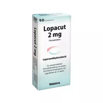 LOPACUT 2 mg filmomhulde tabletten, 10 stuks