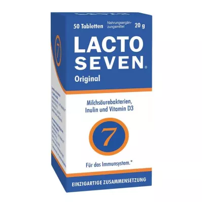 LACTO SEVEN Tabletten, 50 stuks LACTO SEVEN Tabletten, 50 stuks
