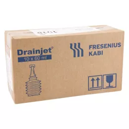 FREKA DRAINJET Zoutoplossing 0,9% ISO, 10X60 ml
