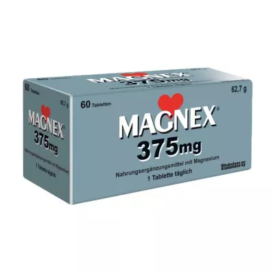 MAGNEX 375 mg tabletten, 60 st MAGNEX 375 mg tabletten, 60 st