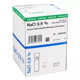 KOCHSALZLÖSUNG 0,9% Miniplasco verbinden, 20X20 ml