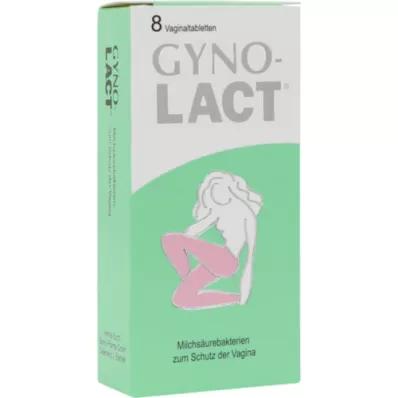 GYNOLACT Vaginale tabletten, 8 stuks