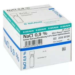 KOCHSALZLÖSUNG 0,9% Miniplasco verbinden, 20X5 ml