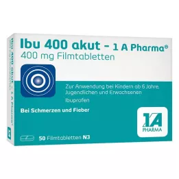 IBU 400 akut-1A Pharma filmomhulde tabletten, 50 st