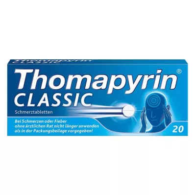 THOMAPYRIN CLASSIC Pijnstillende tabletten, 20 stuks THOMAPYRIN CLASSIC Pijnstillende tabletten, 20 stuks