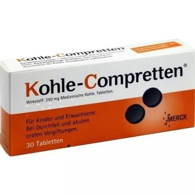 KOHLE Compretten tabletten, 30 stuks