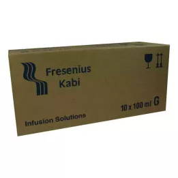 NATRIUMHYDROGENCARBONAT 8,4% glazen infusieoplossing, 10X100 ml