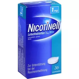 NICOTINELL zuigtabletten 1 mg munt, 36 stuks