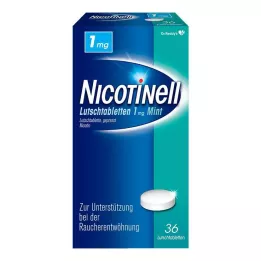 NICOTINELL zuigtabletten 1 mg munt, 36 stuks