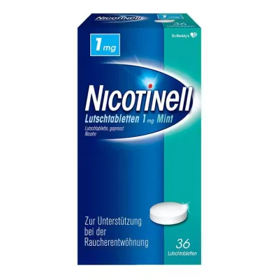 NICOTINELL zuigtabletten 1 mg munt, 36 stuks NICOTINELL zuigtabletten 1 mg munt, 36 stuks
