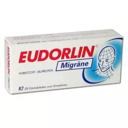 EUDORLIN Migraine filmomhulde tabletten, 20 stuks