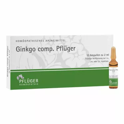 GINKGO COMP.Ploegampullen, 10 stuks GINKGO COMP.Ploegampullen, 10 stuks