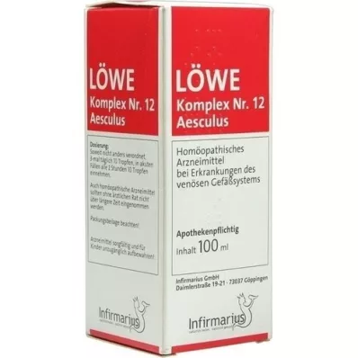 LÖWE KOMPLEX Nr.12 Aesculus druppels, 100 ml