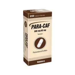 PARA CAF 500 mg/65 mg tabletten, 20 st