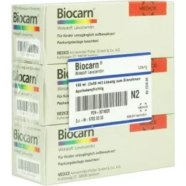 BIOCARN Siroop, 3X50 ml