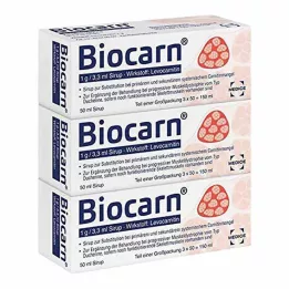 BIOCARN Siroop, 3X50 ml