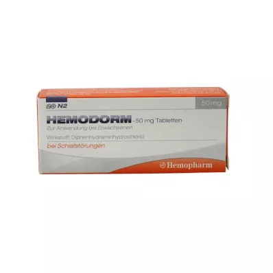 HEMODORM Slaaptabletten 50 mg, 20 stuks