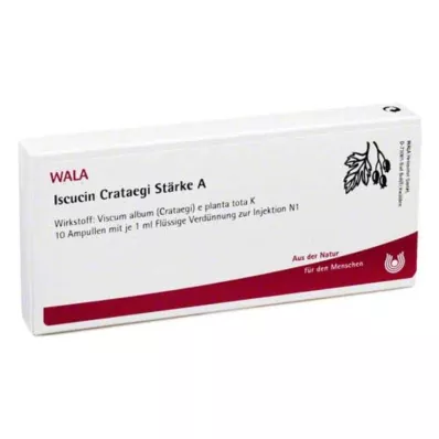 ISCUCIN crataegi Sterkte A Ampullen, 10X1 ml
