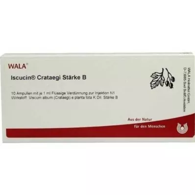ISCUCIN crataegi Sterkte B Ampullen, 10X1 ml ISCUCIN crataegi Sterkte B Ampullen, 10X1 ml