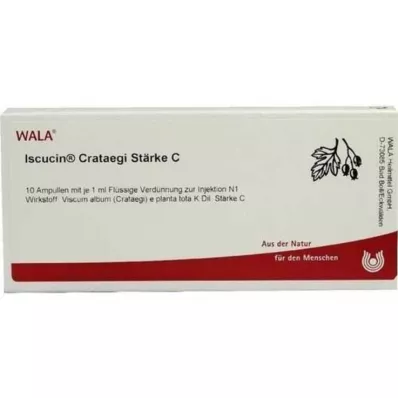 ISCUCIN crataegi Sterkte C Ampullen, 10X1 ml ISCUCIN crataegi Sterkte C Ampullen, 10X1 ml