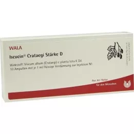 ISCUCIN crataegi Sterkte D Ampullen, 10X1 ml