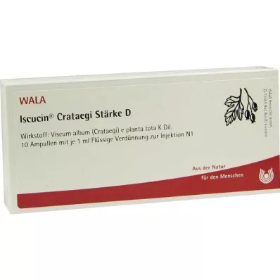 ISCUCIN crataegi Sterkte D Ampullen, 10X1 ml