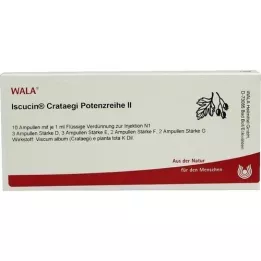 ISCUCIN crataegi potentieserie II Ampullen, 10X1 ml