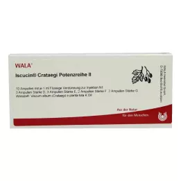 ISCUCIN crataegi potentieserie II Ampullen, 10X1 ml