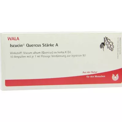 ISCUCIN quercuszetmeel A ampullen, 10X1 ml ISCUCIN quercuszetmeel A ampullen, 10X1 ml