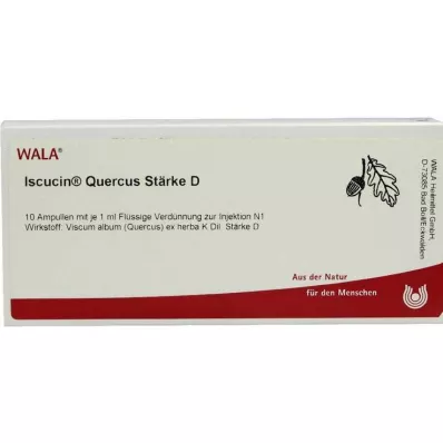 ISCUCIN quercuszetmeel D ampullen, 10X1 ml ISCUCIN quercuszetmeel D ampullen, 10X1 ml