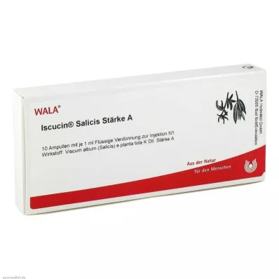 ISCUCIN salicis zetmeel A ampullen, 10X1 ml