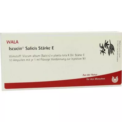 ISCUCIN salicis zetmeel E ampullen, 10X1 ml ISCUCIN salicis zetmeel E ampullen, 10X1 ml