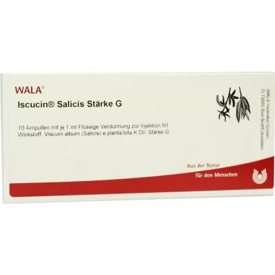 ISCUCIN salicis Zetmeel G Ampullen, 10X1 ml