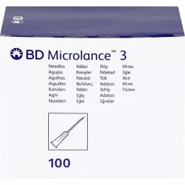 BD MICROLANCE Canule 23 G 1 1/4 0,6x30 mm, 100 stuks