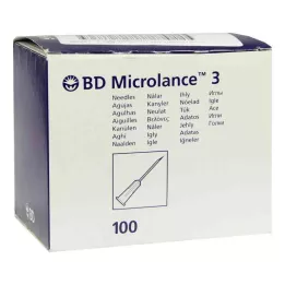 BD MICROLANCE Canule 26 G 1/2 Insul.0,45x13 mm, 100 st