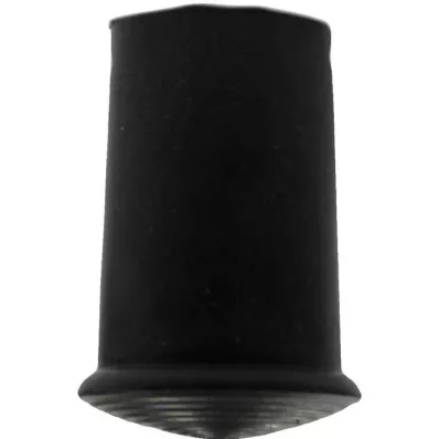 KRÜCKENKAPSEL Maat 1 18 mm zwart, 1 st KRÜCKENKAPSEL Maat 1 18 mm zwart, 1 st