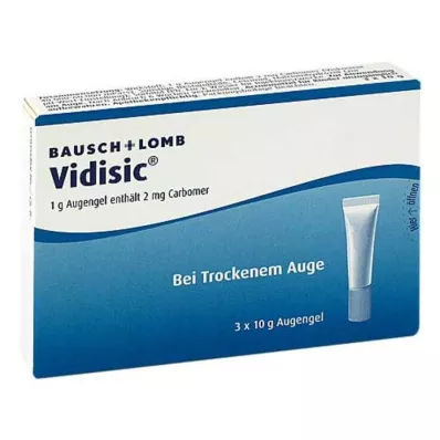 VIDISIC Ooggel, 3X10 g
